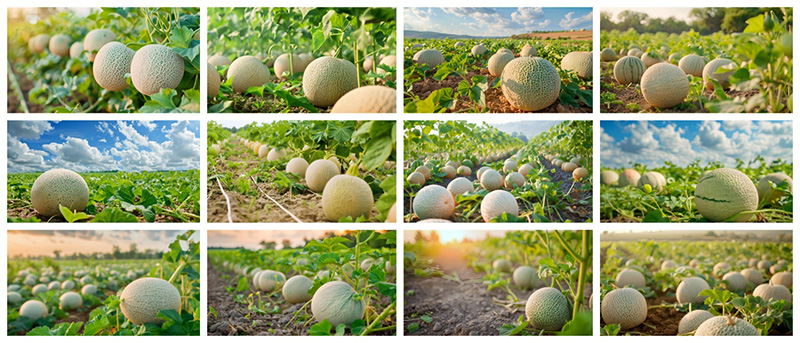 Hami Melon Cultivation in Sandy Soil_03