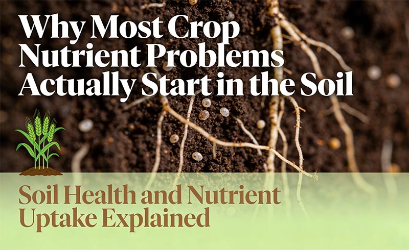 Why Most Crop Nutrient Problems Actually Start in the Soil