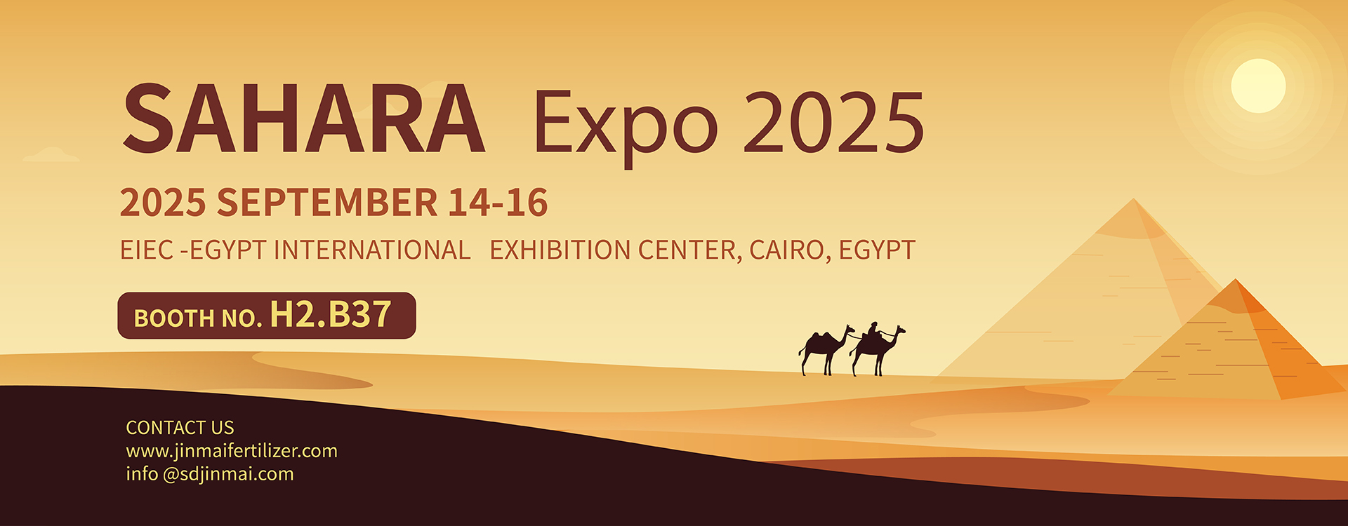 Join JINMAI at the Egypt International Agricultural Exhibition 2025_01