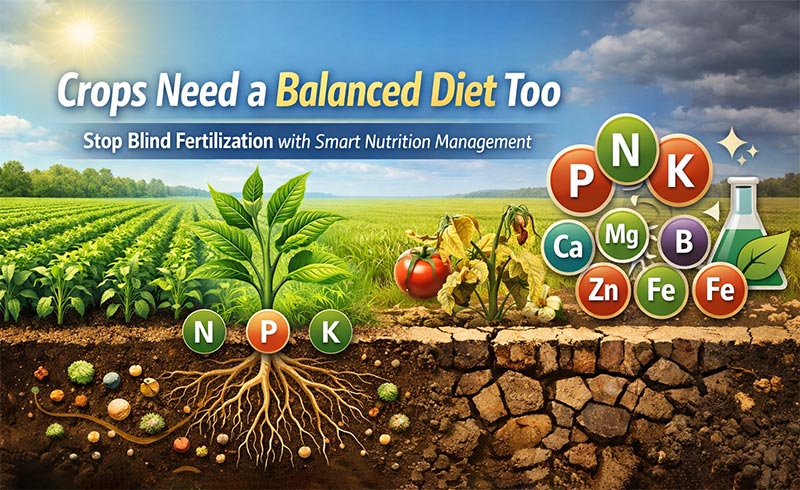 As colheitas tamb&eacute;m precisam de uma dieta balanceada: leia o programa nutricional correto e pare a fertiliza&ccedil;&atilde;o cega