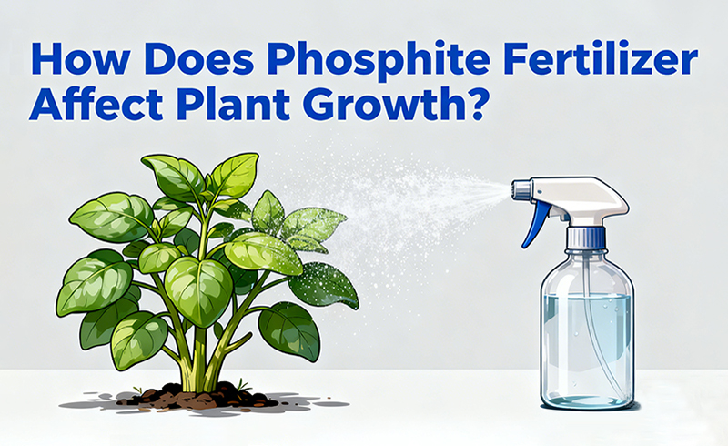 How Does Phosphite Fertilizer Affect Plant Growth?