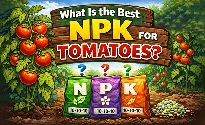 What Is the Best NPK for Tomatoes? Complete Guide by Growth Stage