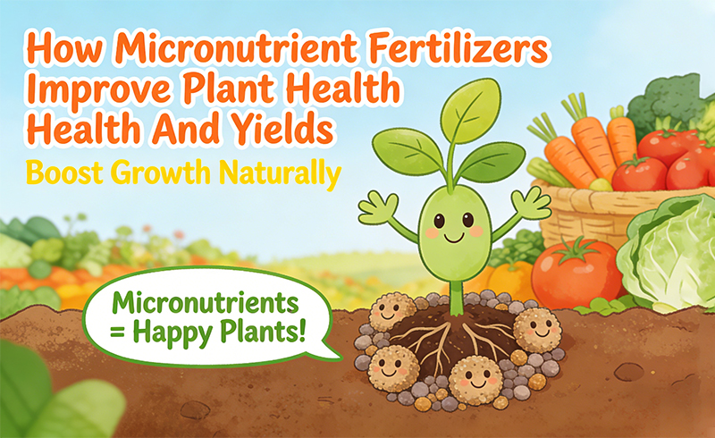 How Micronutrient Fertilizers Improve Plant Health And Yields