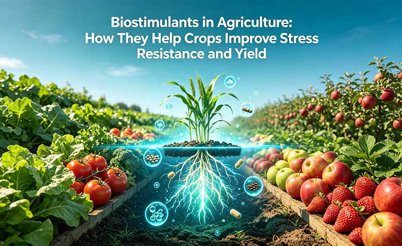 Biostimulants in Agriculture: How They Help Crops Improve Stress Resistance and Yield