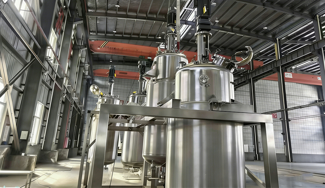 Multi-Stage Continuous Industrial Fermentation Production Line