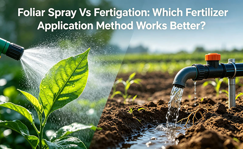 Foliar Spray Vs Fertigation: Which Fertilizer Application Method Works Better?