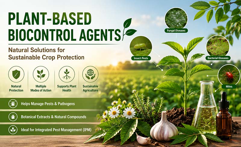 Plant-Based Biocontrol Agents: Natural Solutions for Sustainable Crop Protection
