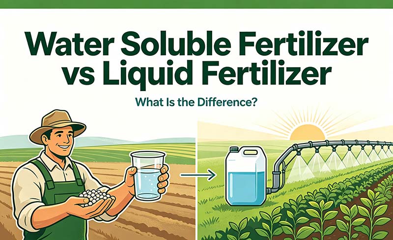 Water Soluble Fertilizer vs Liquid Fertilizer: What Is the Difference?