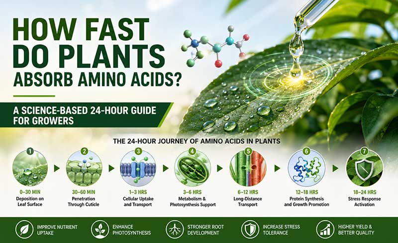 Foliar Amino Acid Absorption (Leaf Pathway)