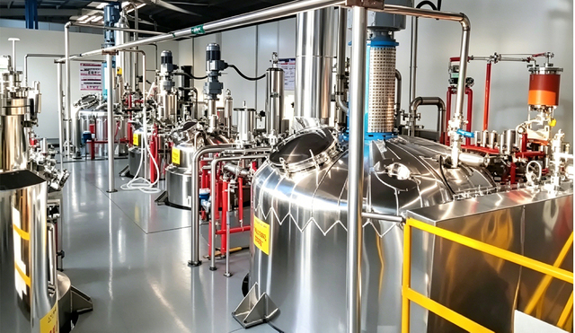 Integrated Multi-Vessel Pilot Production Line